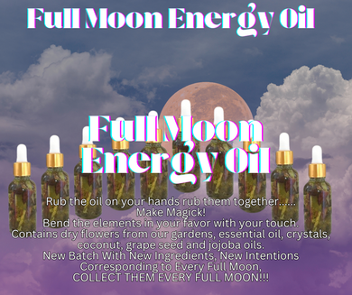 Full Moon Energy Oil