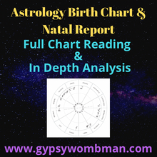 Load image into Gallery viewer, Astrology Birth Chart &amp; Natal Report