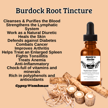Load image into Gallery viewer, Burdock Root Tincture