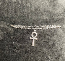 Load image into Gallery viewer, Key to Life Necklace - Silver Ankh