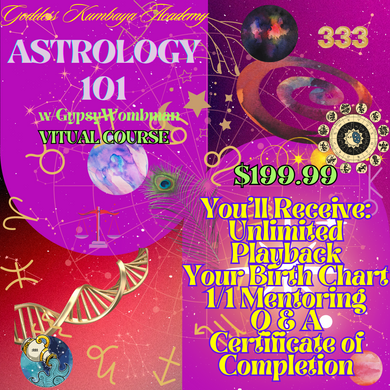 Astrology 101 - Goddess Kumbaya Academy