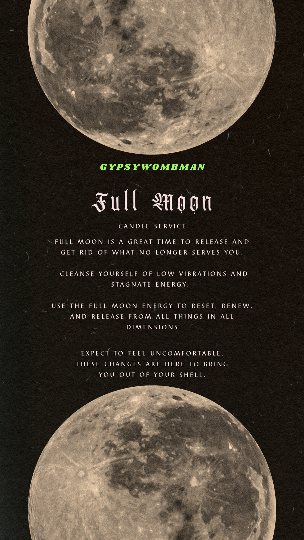 Full Moon Candle Service Donation