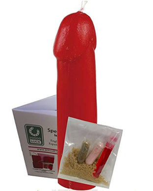 Red Male Genital Candle Kit