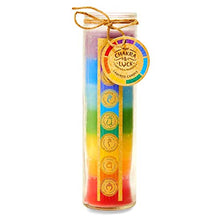 Load image into Gallery viewer, Seven Chakras Layered Candle