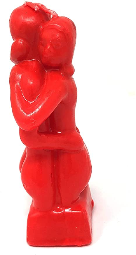 Erotic Couple Hugging Lover Figure Candle