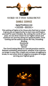 Cord Cutting Candle Ceremony