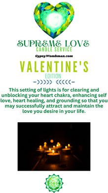 Supreme Love Candle Service Donation - Valentine's Day