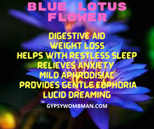 Load image into Gallery viewer, Blue Lotus Flower